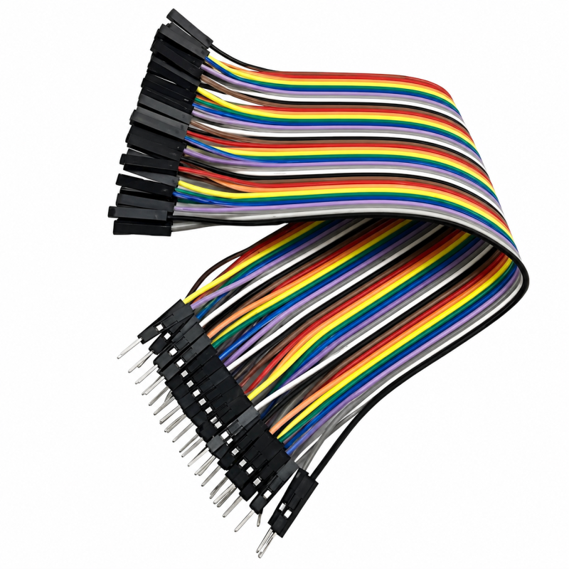 Male to Female Jumper Wires 40 Pin 30cm